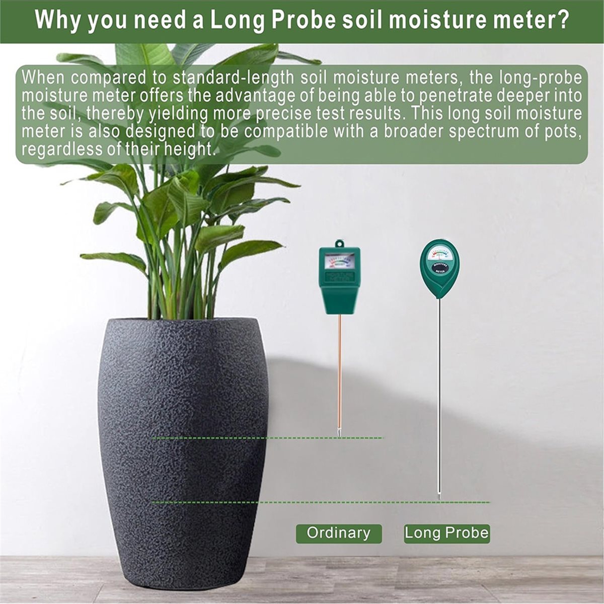LNHF Long Probe Deep Use Soil  - đánh giá và giá Plant Sensor