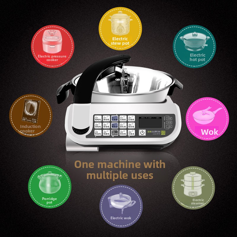 E15 Smart Cooking Robot, Large - đánh giá và giá Smart Pot