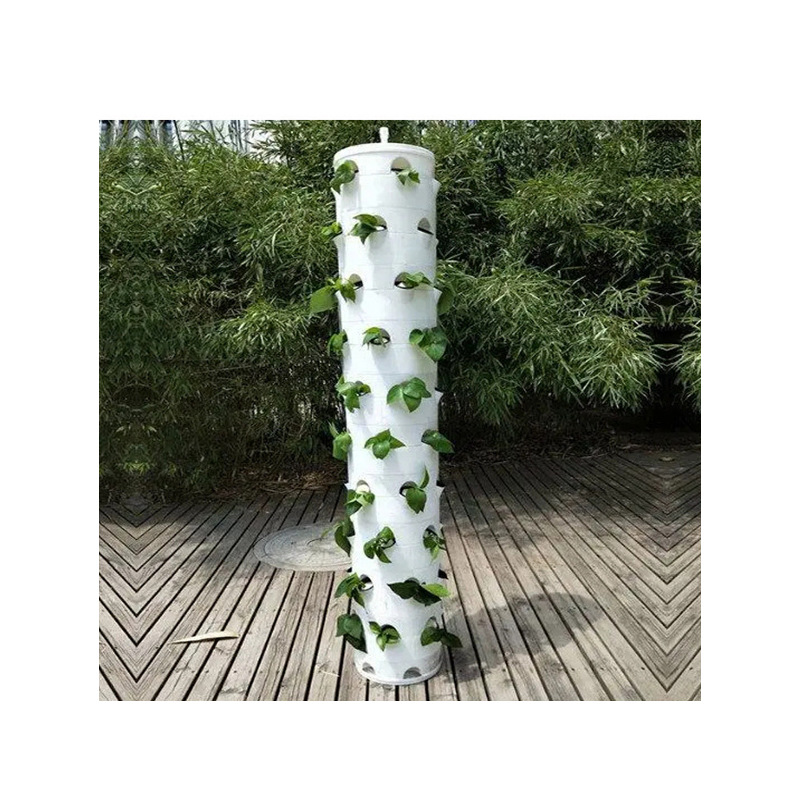 Rotating hydroponic tower, soi - đánh giá và giá Hydroponic Tower