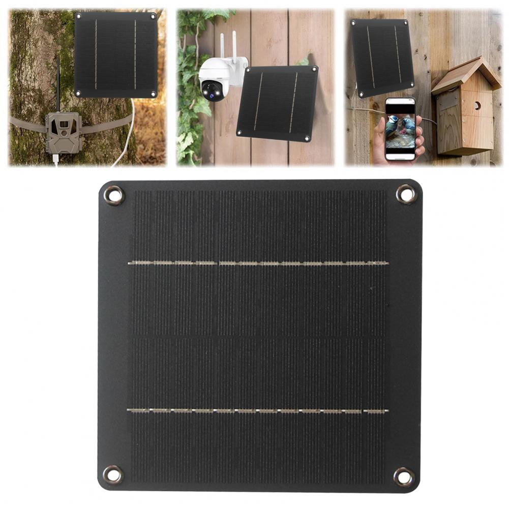 Lightweight Solar Panel 4w 12v - đánh giá và giá Garden Camera