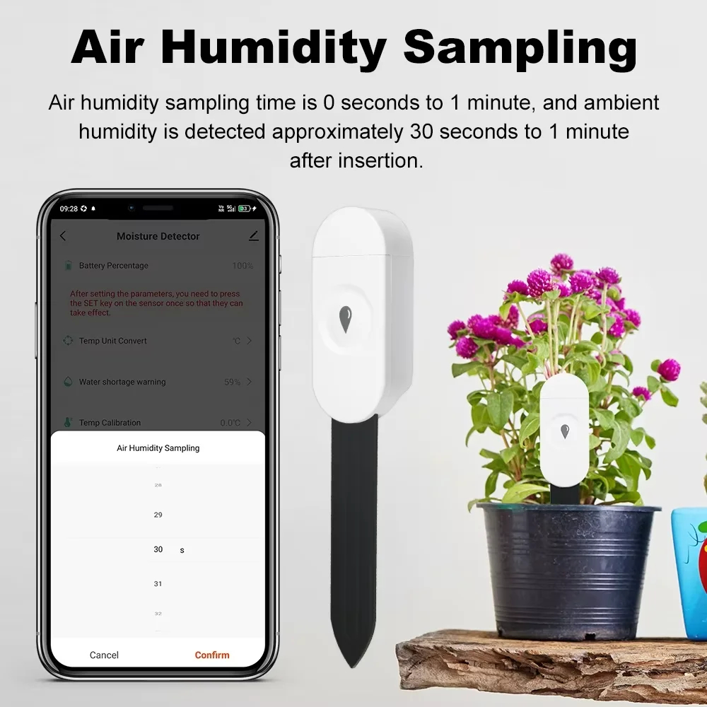 Smart Zigbee Plant Monitor Wor - đánh giá và giá Plant Monitor