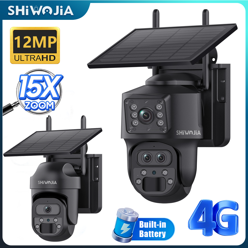 SHIWOJIA 15X ZOOM Solar Camera - đánh giá và giá Garden Camera