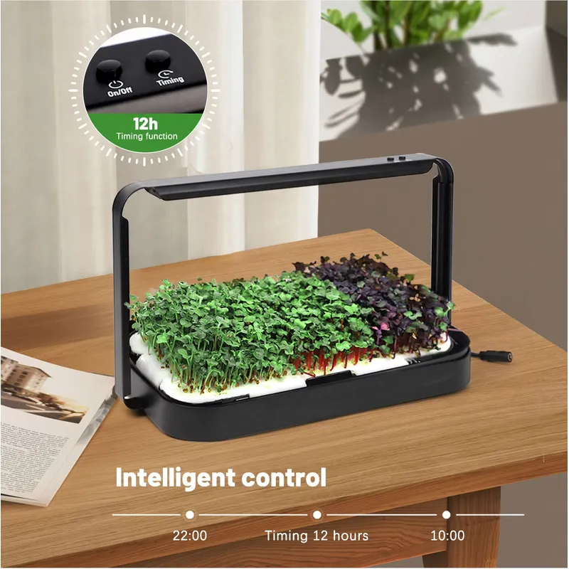 Hydroponic Tray Indoor Microgr - đánh giá và giá Smart Garden System