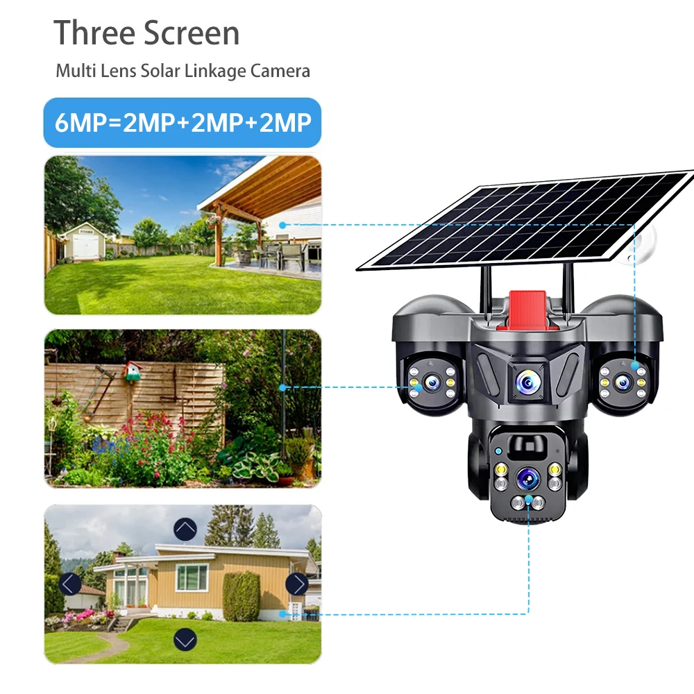KERUI Outdoor PTZ 6MP 4G SIM W - đánh giá và giá Garden Camera